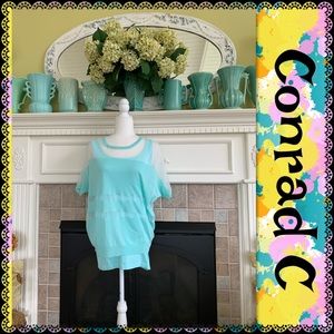 NWT Conrad C top with matching tank, size L/XL